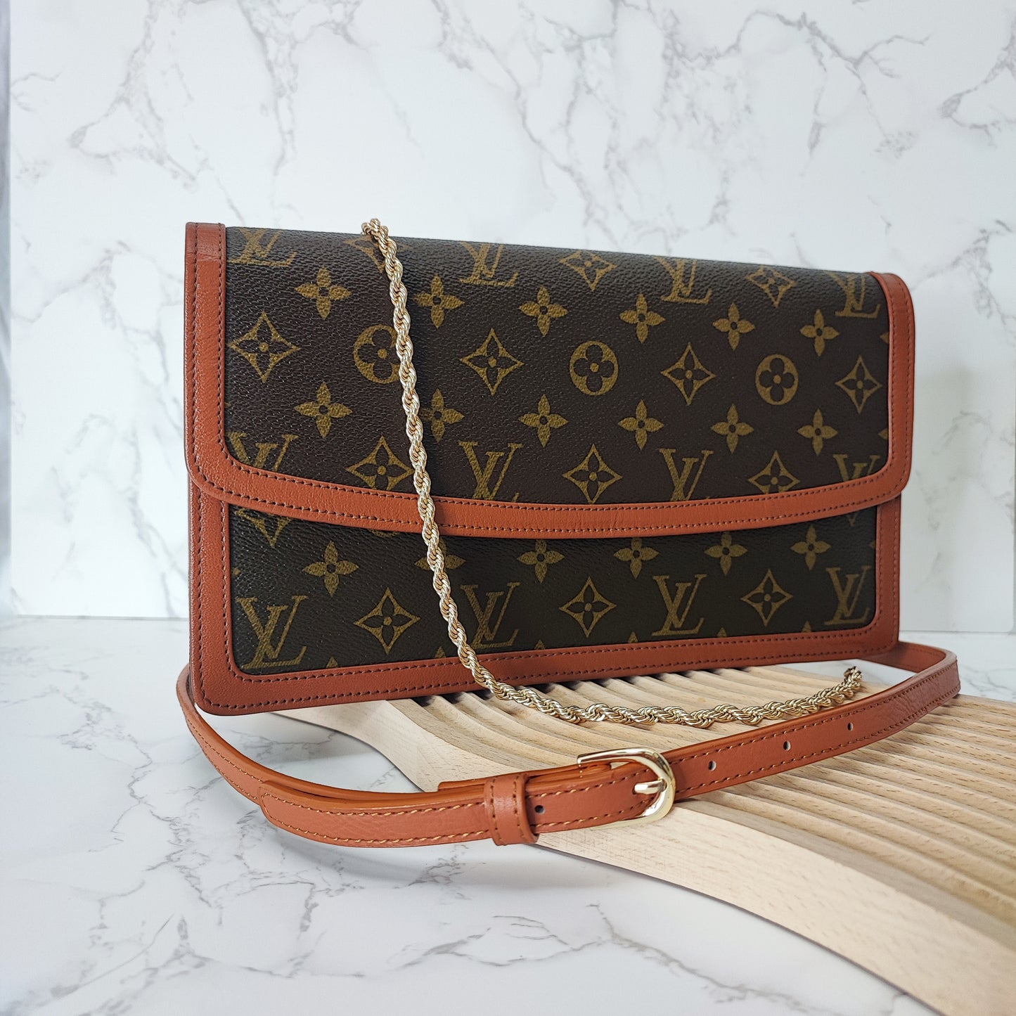 LV Vintage Clutch