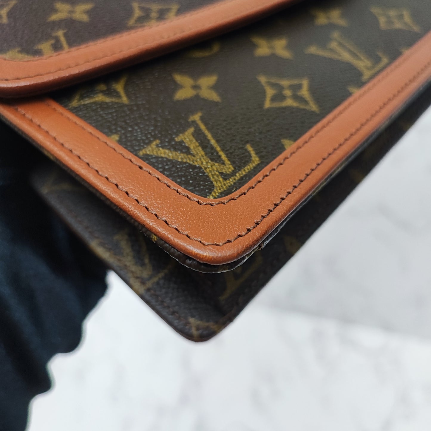 LV Vintage Clutch