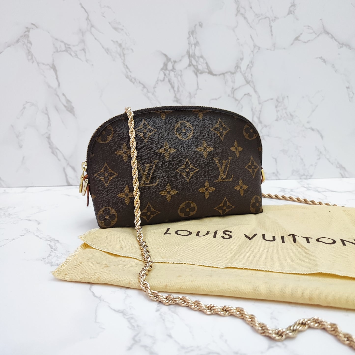 LV Monogram Pouch