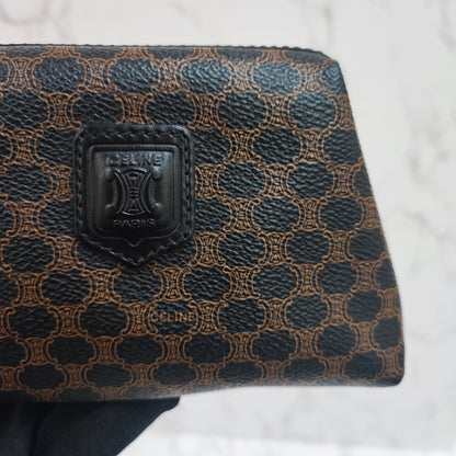 CELINE Vintage Macadam Mini Pouch