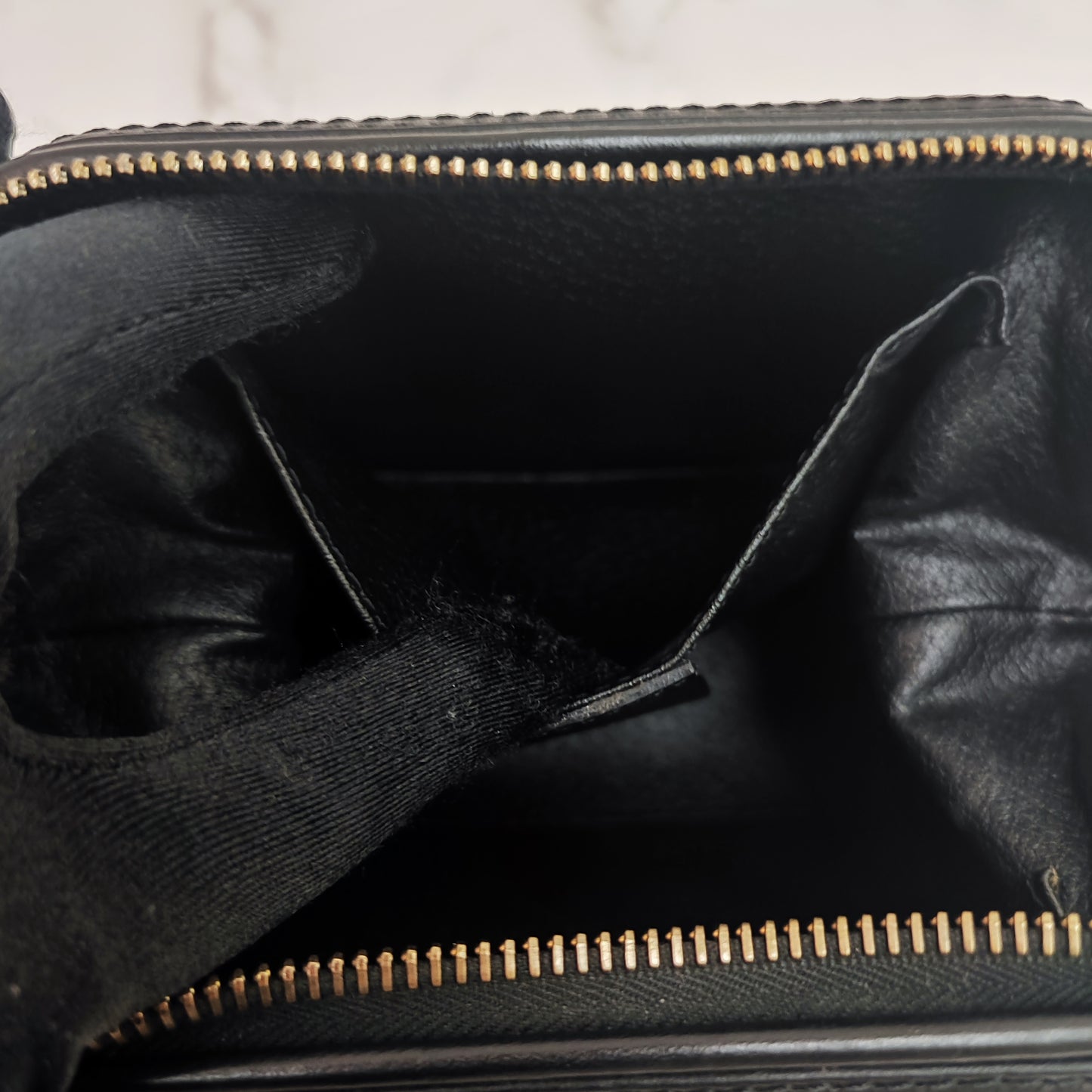 CELINE Vintage Macadam Mini Pouch