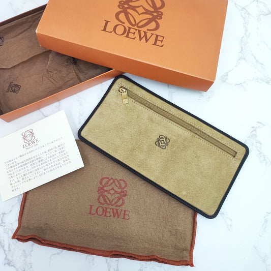 LOEWE Suede Pouch