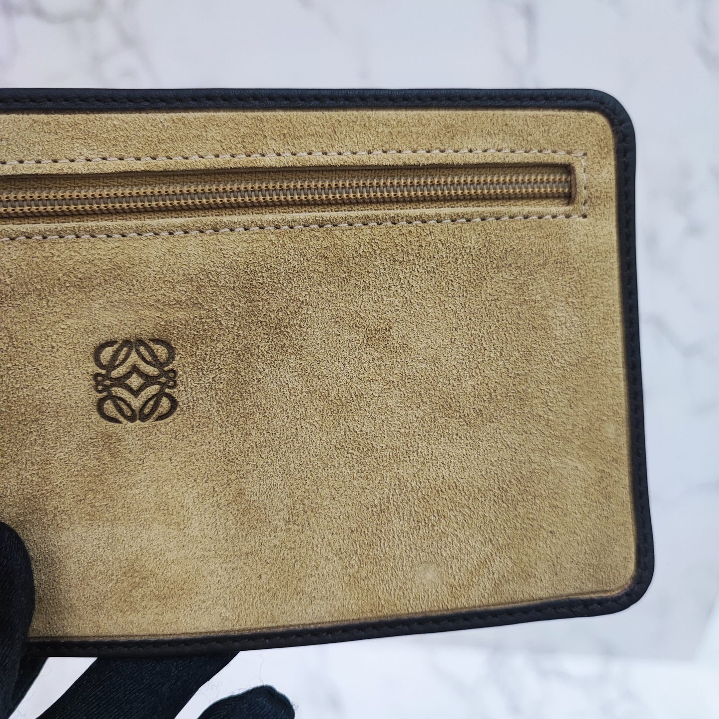 LOEWE Suede Pouch