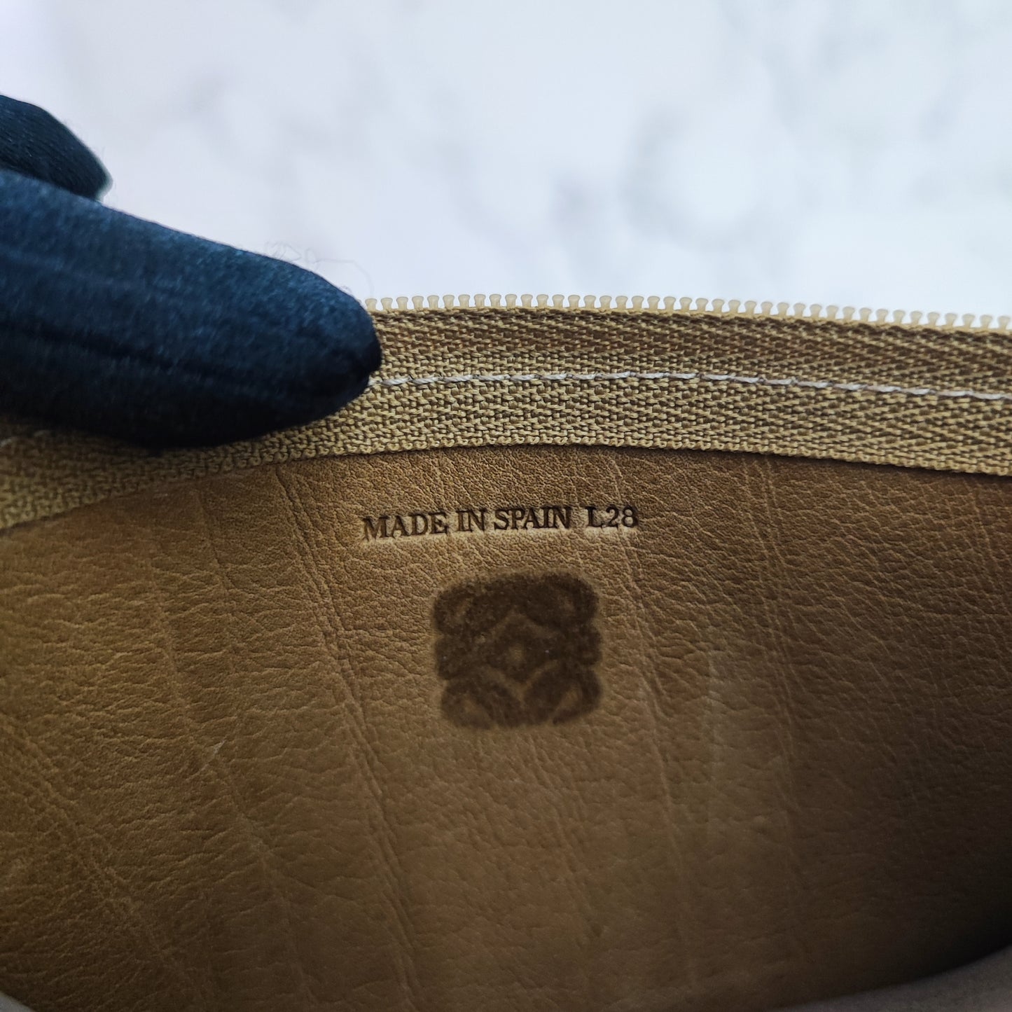 LOEWE Suede Pouch