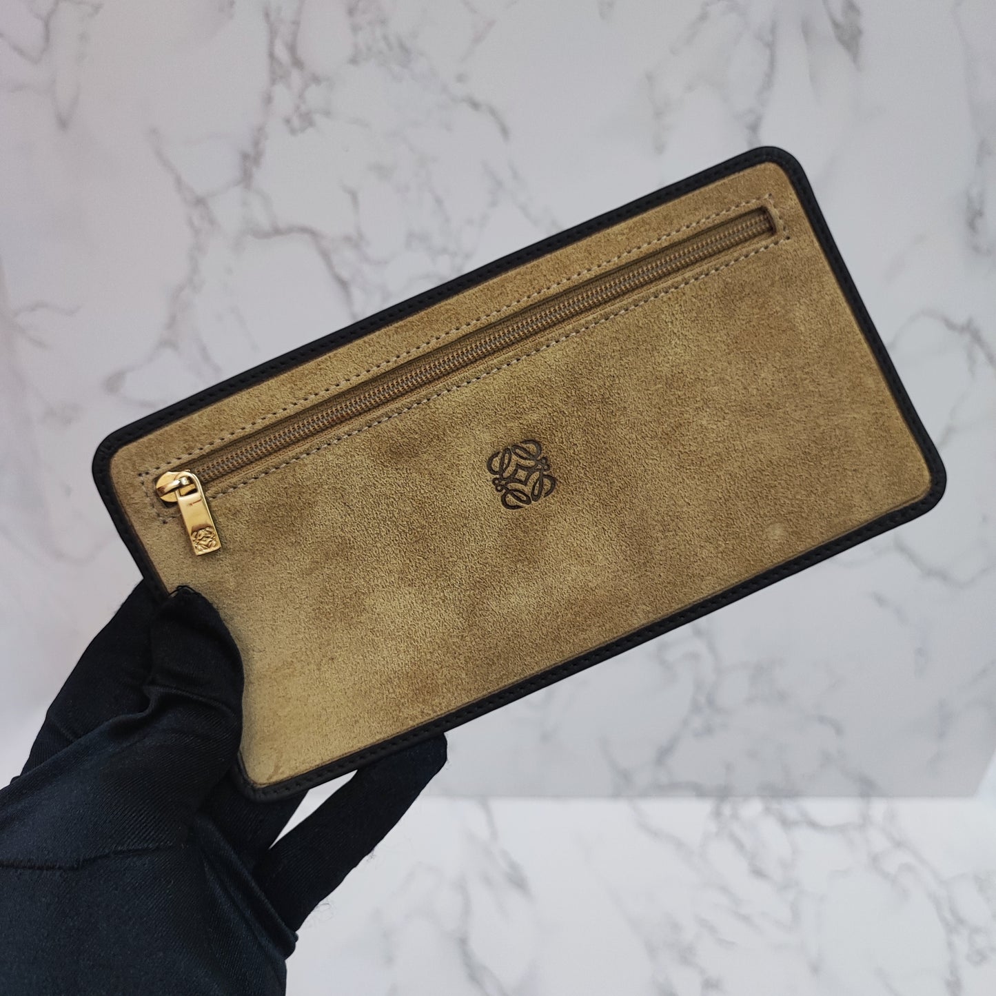 LOEWE Suede Pouch