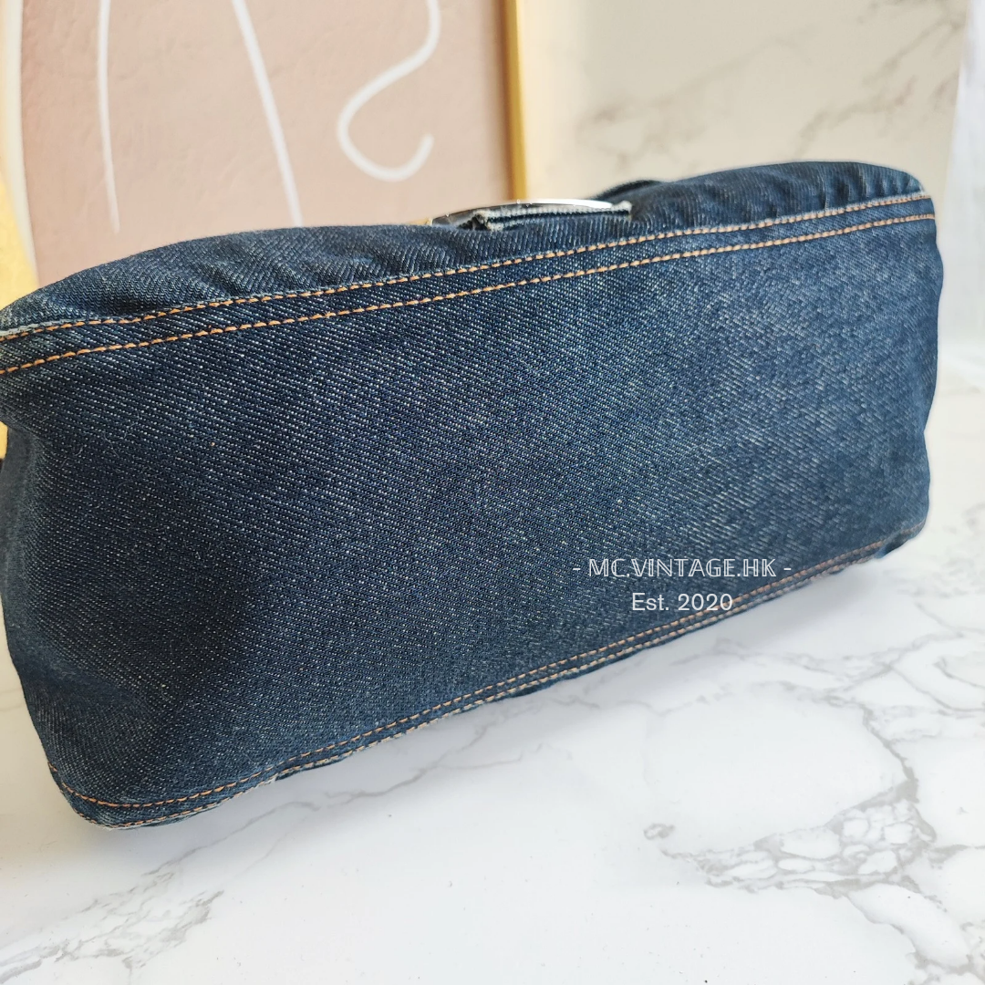 FENDI Denim Shoulder Bag