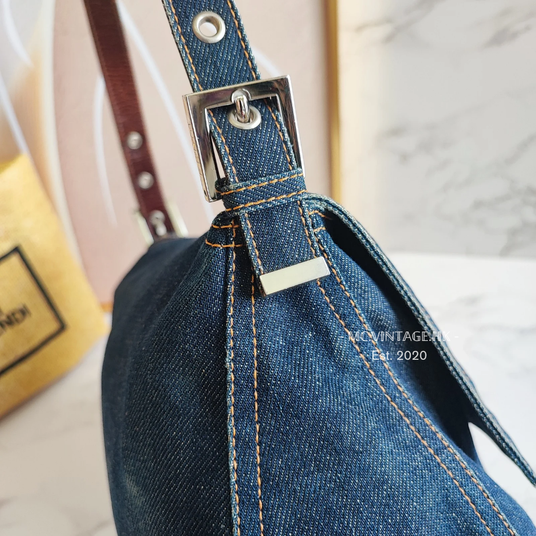 FENDI Denim Shoulder Bag