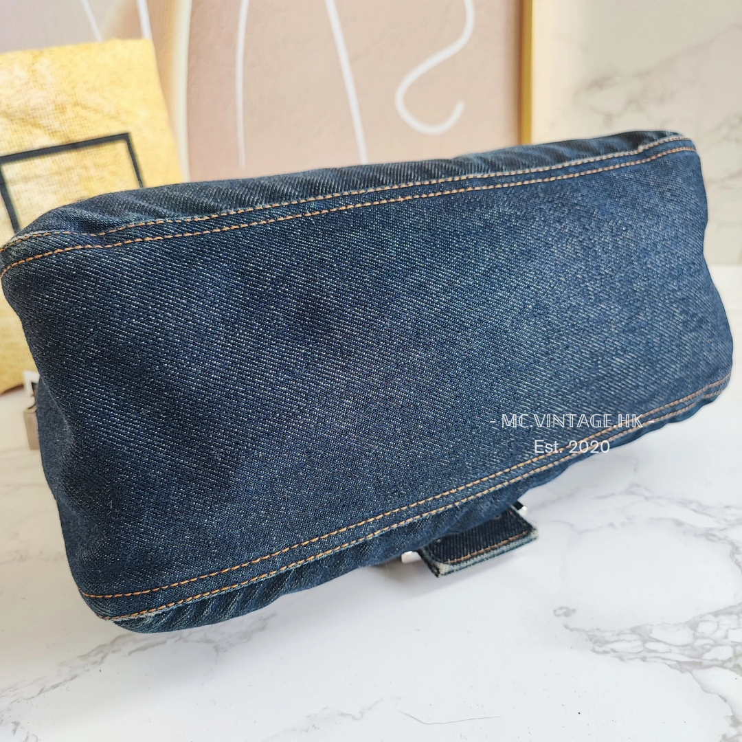 FENDI Denim Shoulder Bag