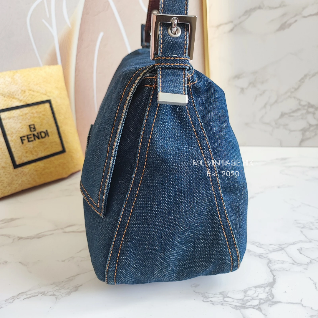 FENDI Denim Shoulder Bag