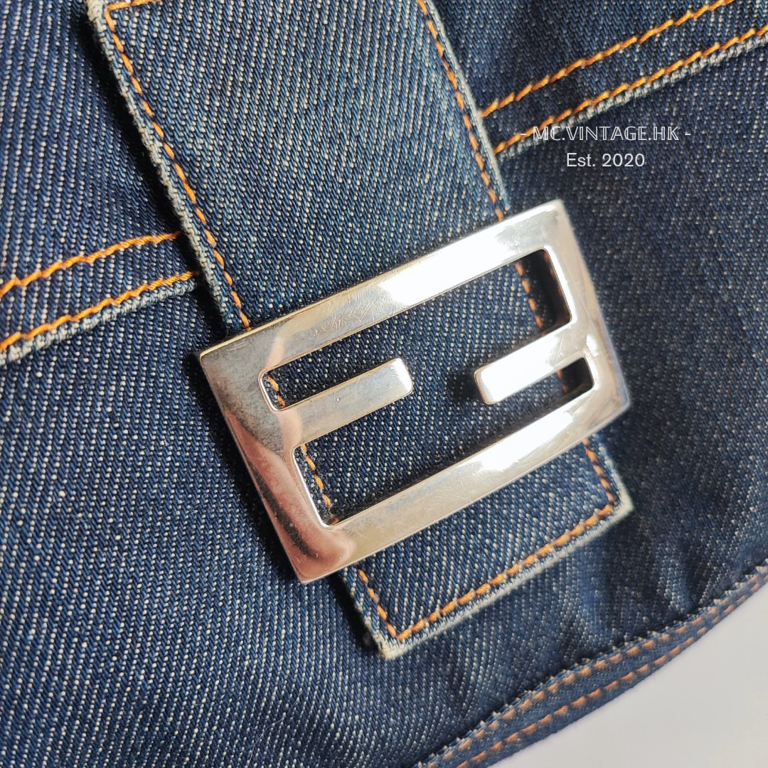 FENDI Denim Shoulder Bag