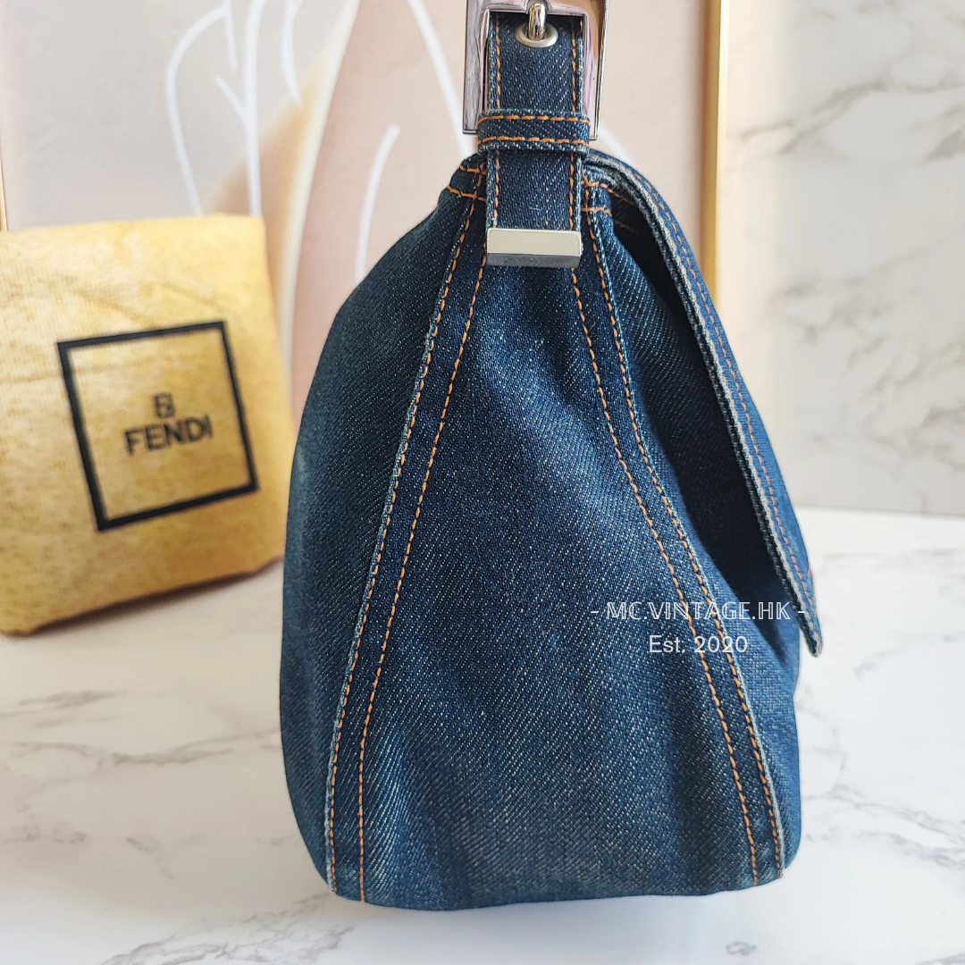 FENDI Denim Shoulder Bag