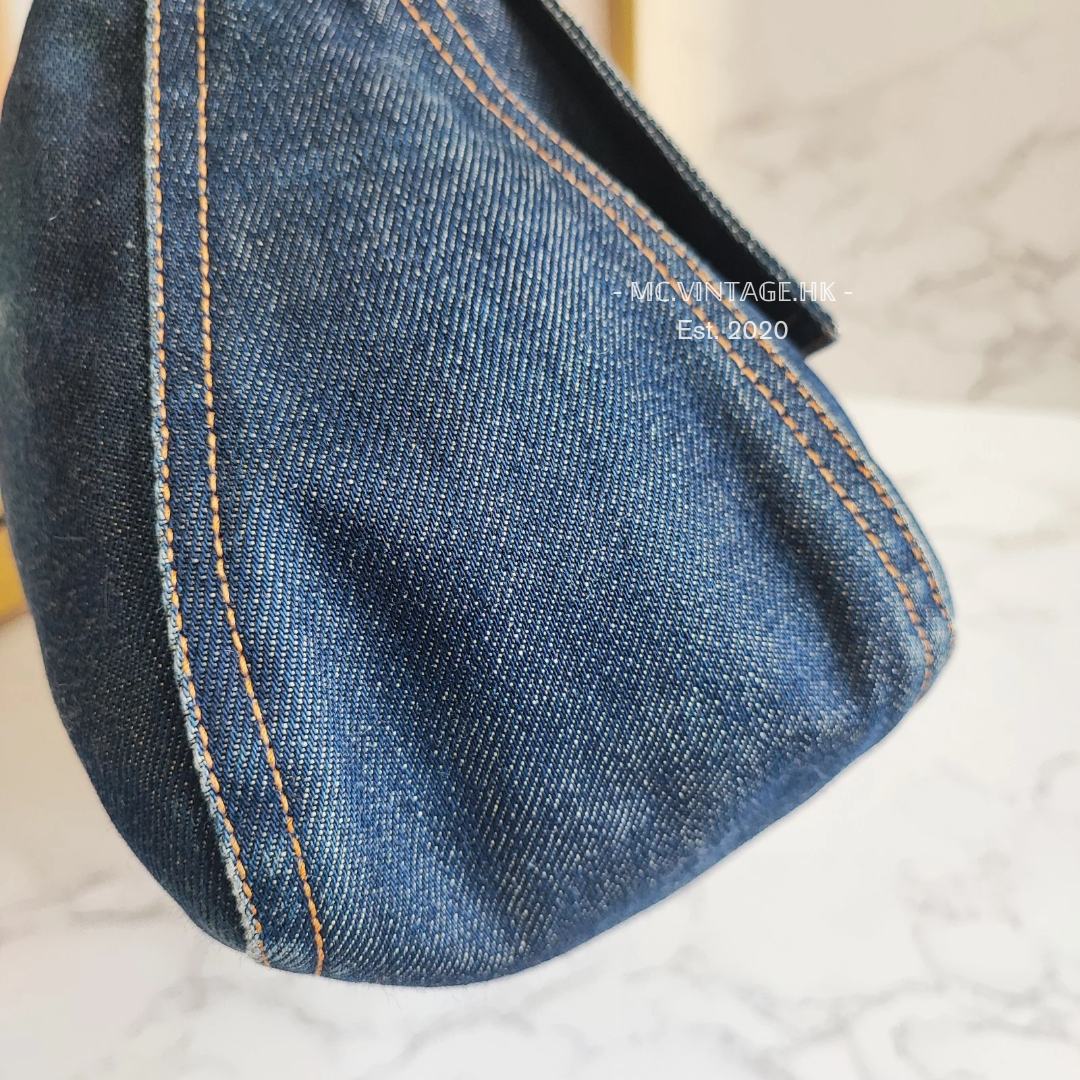 FENDI Denim Shoulder Bag