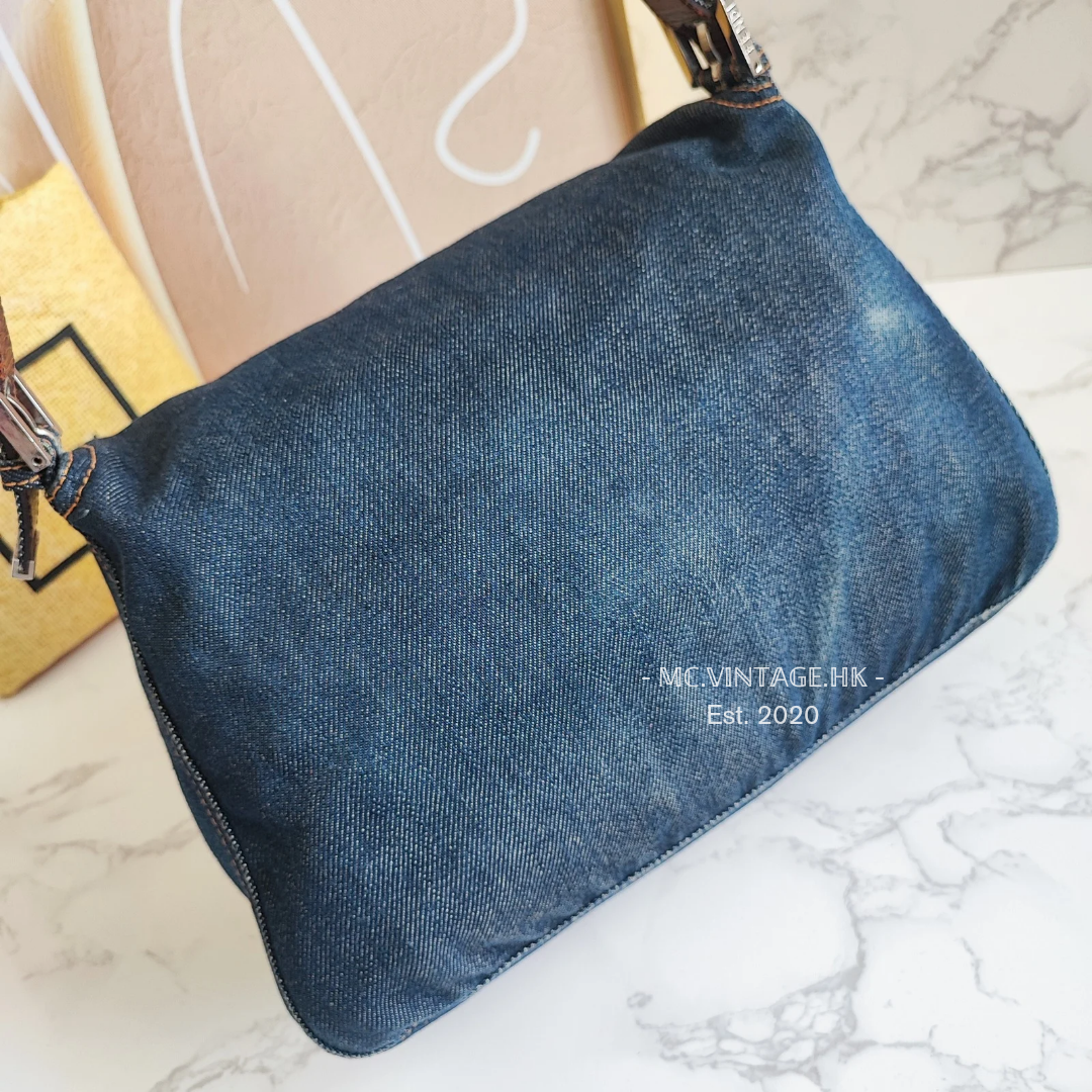 FENDI Denim Shoulder Bag