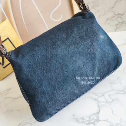 FENDI Denim Shoulder Bag